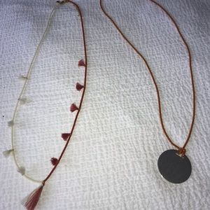 Madewell necklaces